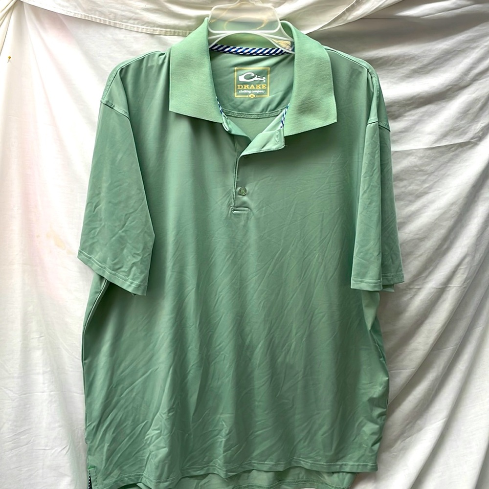 Cii Drake clothing polo style jersey shirt men sz xl